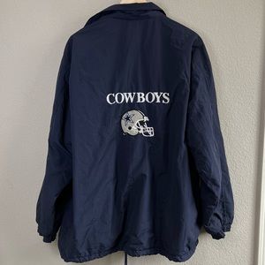 Vintage dallas cowboys fleece lined jacket